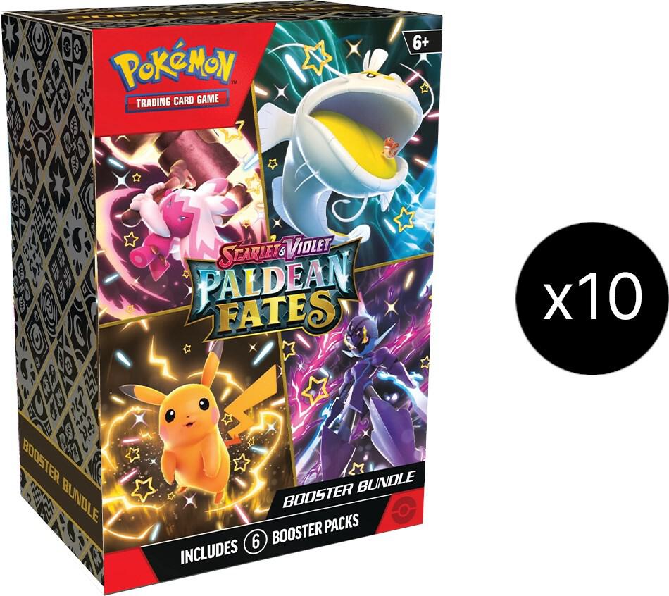 Pokémon Paldean Fates Booster Bundle Display